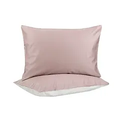 Наволочки сатин premium 300ТС Lotus Home - Florida пудровий 50x70 (2 од)