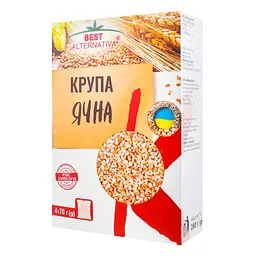 Крупа ячна Бест Альтернатива 280 г (4 пакетиків по 70 г) - мініатюра 2