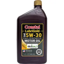 Моторна олива Coastal LubriGold Full Synthetic 5W30, 0,946л.