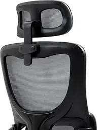 Офісне крісло GT Racer X-5728, чорно-сіре (X-5728 Black/Gray) - мініатюра 3