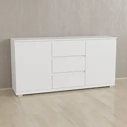 Комод Forte Mikkel Ш 1502 / В 759 / Г 390 Білий
