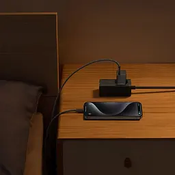 Мережевий зарядний пристрій Baseus GaN5 Fast Charger(mini) 1C 30W EU Cable Type-C to Type-C 1m чорний P10110902113-00 - мініатюра 5
