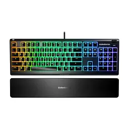 Клавіатура SteelSeries Apex 3 USB UA Black (64795) - мініатюра 3