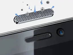 Захисне скло DK 3D Full Glue Dust Prevention для Apple iPhone XS Max/11 Pro Max clear - мініатюра 2