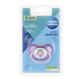 Латексна анатомічна пустушка Canpol babies Toys 0–6 міс. рожева (23/259 Рожева) - мініатюра 3