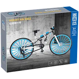 Конструктор велосипед  ZHEGAO MOUNTAIN BIKE спортивний  гірський 247 деталей - мініатюра 2