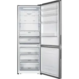 Холодильник Gorenje з нижн. мороз. камерою висота 200 см глибина 70 см 347(109) л А++ NF дисплей інвертор нерж. - мініатюра 3
