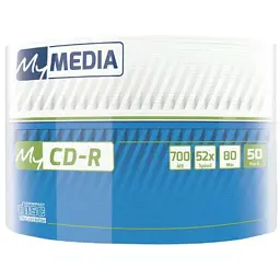 Диск CD MyMedia CD-R 700Mb 52x MATT SILVER Wrap 50 (69201) - мініатюра 2