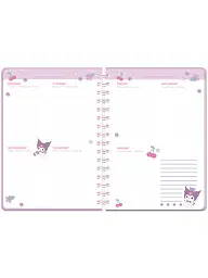 Щоденник на спіралі KITE тверда обкладинка Hello Kitty (HK26-438) - мініатюра 2