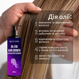 Набір мега бокс від випадіння волосся Активатор росту Reclaire cosmetics - мініатюра 5