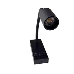 Світильник настінний Violux SNAKE USB+Type-C 5W 4200K 250Lm IP20 чорний ( 552101 ) - мініатюра 4