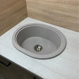 Кухонна мийка Adamant CIRCUM terra 500x425x180 мм, без крила 50 см - мініатюра 3
