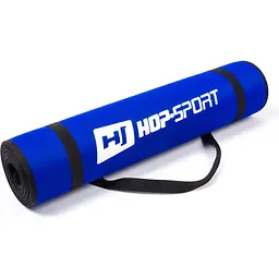 Мат для фітнесу та йоги Hop-Sport HS-2256 синій