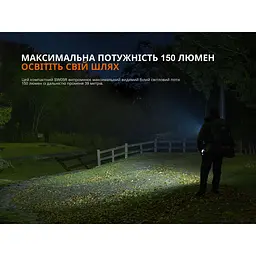 Ліхтар ручний Fenix SW05R-RED LED чорний - мініатюра 8