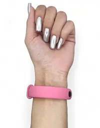 Силіконовий ремінець BeCover для Xiaomi Mi Smart Band 9 Hot Pink (711949) - мініатюра 5