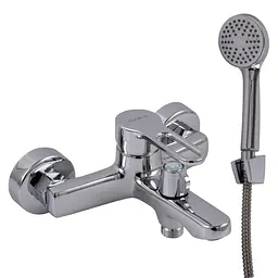 Змішувач для ванни Globus Lux Dolly GLD-0102N хромований для установки в ванній кімнаті зручний і стильний - мініатюра 6