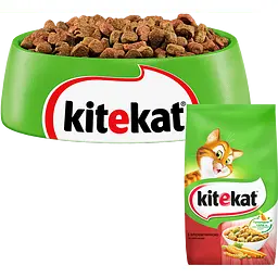 Сухий корм для котів Kitekat, яловичина з овочами, 1,8 кг - мініатюра 3