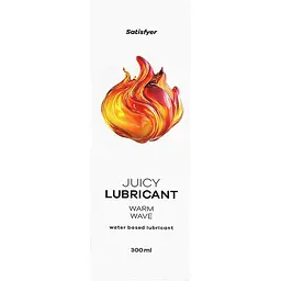 Лубрикант на водній основі Satisfyer Warm Wave 300 мл