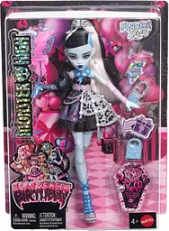 Лялька Монстер Хай Френкі Штейн Страх який солодкий день народження Monster High Frankie Stein JBG75 Mattel JBG75 - мініатюра 2