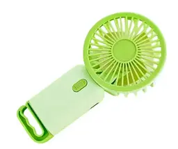 Портативний міні-вентилятор Multi Fan RL-07 акумуляторний USB Салатовий - мініатюра 2