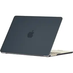 Пластикова накладка (верх та низ) DK HardShell Case для Apple MacBook Air 15` M2-M4 A2941/A3114/A3241 (2023-2025) Black [151634]