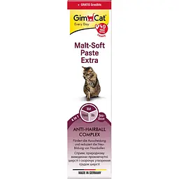 Набір паста GimCat Every Day Malt-Soft Paste Extra 200 г + вітамінізовані таблетки Gras Bits 10 г - мініатюра 2