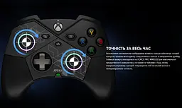 Геймпад джойстик для смартфона, ПК, Xbox MSI FORCE W PRO WIRELESS Black - мініатюра 12