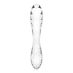 Фалоімітатор Satisfyer Dazzling Crystal 1 18.4 см прозорий - мініатюра 3
