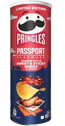 Чіпси Pringles зі смаком Солодкі крильця Sweet & Sticky Wings 165 г