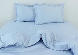 Комплект постільної білизни TAG Tekstil Сімейний Світло-блакитний 000163277 (Light Blue) - мініатюра 2