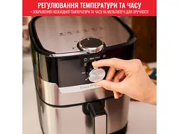Мультипіч (аерофритюрниця) Tefal Air Fry&Grill EY501D15 - мініатюра 12