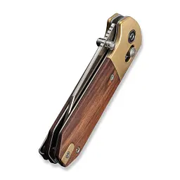 Ніж складаний кишеньковий Civivi Yonder Clip Point (7.3 см) 14C28N / Wood and Brass натуральний - мініатюра 6