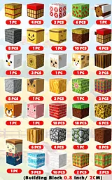 Магнітний конструктор Minecraft 150 шт по грі Майнкрафт Млин Mk001065 - мініатюра 3