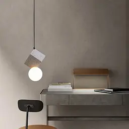 Підвіс Truzzo Quadro із сірим бетонним плафоном Line.F MJ 168/1 GR