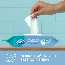 Папір вологий туалетний Smile Procto Carе 40 шт. - мініатюра 2