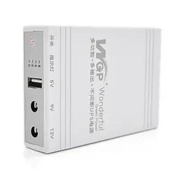UPS ДБЖ безперебійне живлення для роутера, термінала GPON/EPON WGP 5V/9V/12V 10400mAh - мініатюра 2