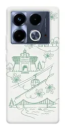 TPU чохол Demsky Heart of Kyiv для Infinix Note 40 4G