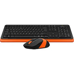 Бездротовий комплект (клавіатура + миша) A4Tech F1110 Fstyler Wireless Orange (FG1010 (Orange)) - мініатюра 3