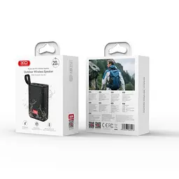 Акустична система XO F74 Outdoor Waterproof IP66 Portable Wireless Speaker Чорна - мініатюра 2