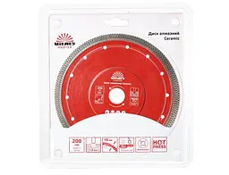 Диск алмазний Vitals Master Ceramic 200х1.8х25.4/22.2х10 мм (00000001681103) - мініатюра 3