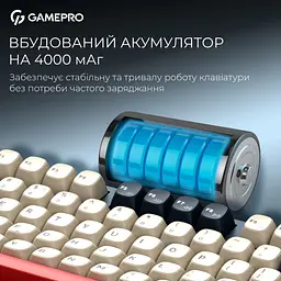 Клавіатура GamePro Asgard Ragnar Blue (MK285BL) [152955] - мініатюра 14