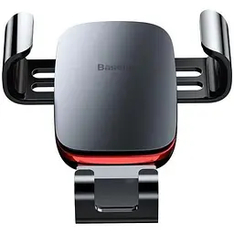 Автотримач Baseus Metal Age Gravity Car Mount SUYL-D0G темно-сірий - мініатюра 3