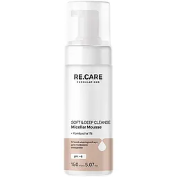 М'який міцелярний мус для глибокого очищення Re.Care Soft & Deep Cleanse Micellar Mousse 150 мл