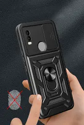 Панель BeCover Military для Nokia C21 Plus Black (709109) - мініатюра 5