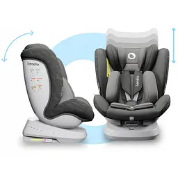 Автокрісло Lionelo Bastiaan One 0-36 кг Grey Graphite - мініатюра 8