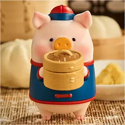 Колекційна фігурка 10/10 Toys LuLu the Piggy серія Office (blind box) - мініатюра 6