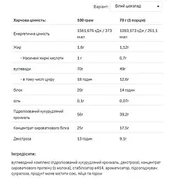 Гейнер Allnutrition Mass Acceleration White Chocolate 3000 г - мініатюра 2