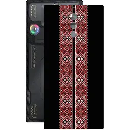 Защитная пленка StatusSKIN для ZTE Nubia Red Magic 8 Pro Plus Корпус Винил Вышиванка 3