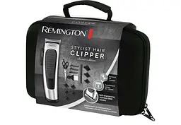 Машинка для стрижки Remington Classic Edition, мережа+акум., роторний мотор, насадок-8, кейс, акс. компл, сріблястий - мініатюра 3