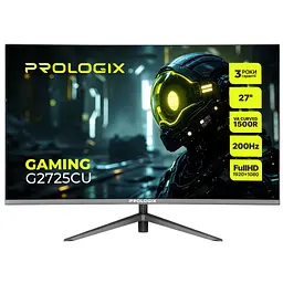 Монітор Prologix Gaming 27" G2725CU VA Black Curved 200Hz - мініатюра 9